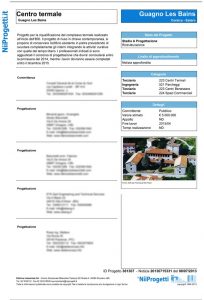 notizia progettazione terme