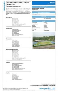 notizia ristrutturazione centro sportivo